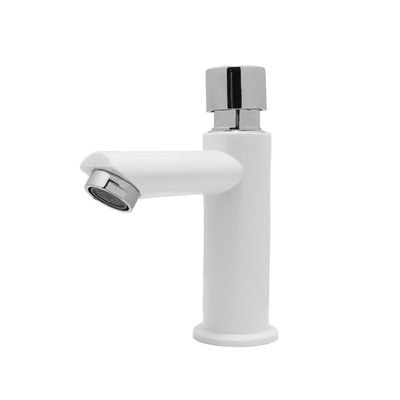 Torneira Banheiro Mesa Lavatório Automática Arejador Branco Luxo