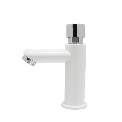 Torneira Banheiro Mesa Lavatório Automática Arejador Branco Luxo