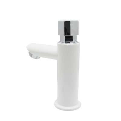Torneira Banheiro Mesa Lavatório Automática Arejador Branco Luxo