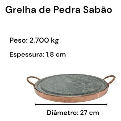 Jogo De Panelas De Pedra Sabão Duráveis E Saudáveis 6 Peças