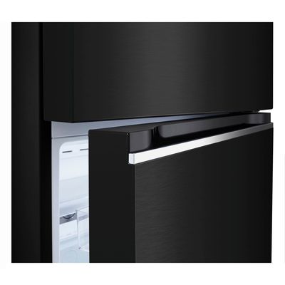 Refrigerador 2 Portas 395L Top Freezer LG GN-B392PX Preto / 110V