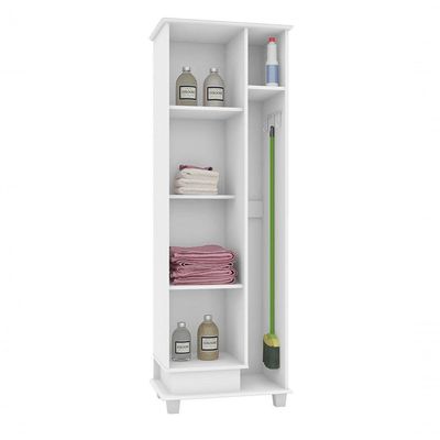 Armário Multiuso Bérgamo Branco - Rv Móveis