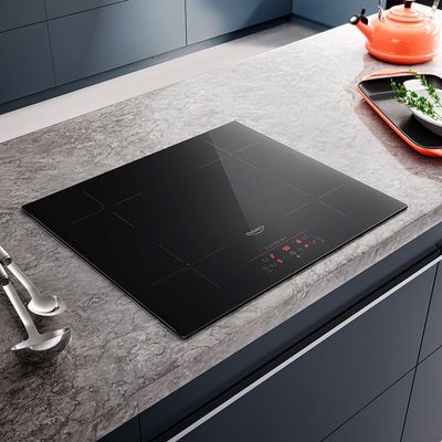 Cooktop de Indução Dako Supreme 4 Bocas Mesa Vitrocêramica Preto / 220V
