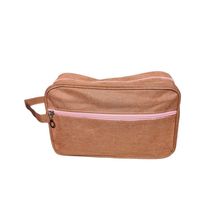 Necessaire Bolsa Para Maquiagem E Cosméticos Multifuncional Portátil Impermeável Cor:rosa;gênero:unissex;tamanho:único