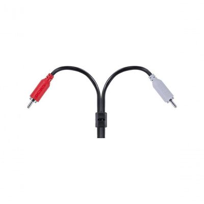 Cabo De áudio 2 Rca Macho Para P2 3.5mm Macho 28awg Puro