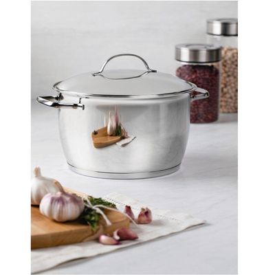 Caldeirão Allegra Aço Inox Fundo Triplo 20Cm 4,4L Tramontina