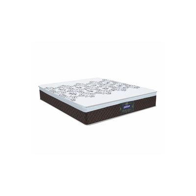 Conjunto Cama Box Casal New York 138x188cm Colchão Gazin Marrom