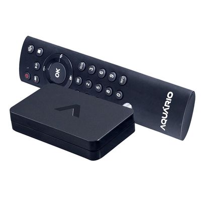 Conversor e Gravador Digital DTV9000 Full HD Aquário Preto