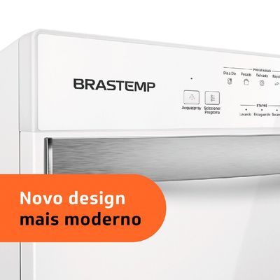 Lava-Louças 8 Serviços de Lavagem BLF08BB Brastemp Branco / 110V
