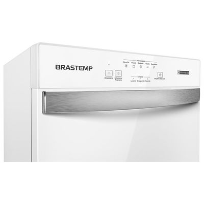 Lava-Louças 8 Serviços de Lavagem BLF08BB Brastemp Branco / 110V