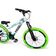 Bicicleta Aro 26 Vikingx Tuff Câmbios Shimano Freio Hidráulico 21v Freeride Aro Vmaxx Flame branco-Verde X25