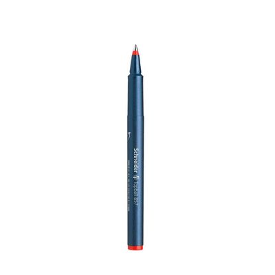 Caneta Esferográfica Topball 857 Schneider Vermelho