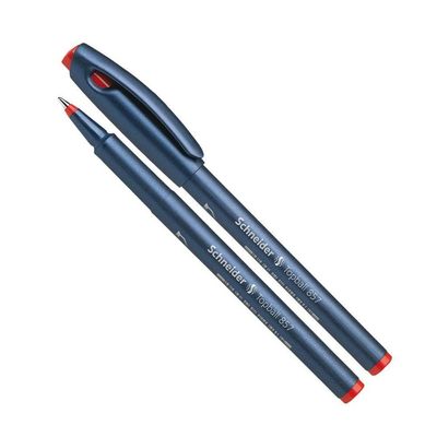 Caneta Esferográfica Topball 857 Schneider Vermelho