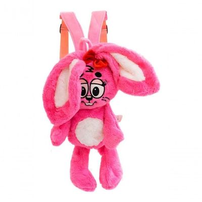 Mochila Coelho Dalila De Pelúcia 50x24cm - Turma Da Mônica