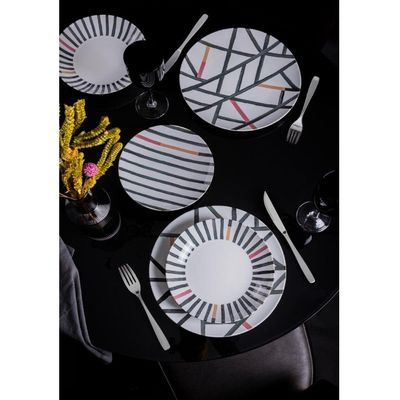Aparelho De Jantar Em Porcelana 20 Peças Street Tramontina