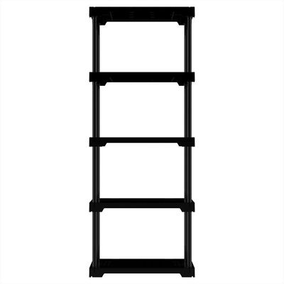 Estante Modular 5 Prateleiras 25 Kg Multiuso Preto Grifit