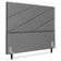 Cabeceira Queen 160 Cm Com Frame Cristal Corino Cinza Artte Cinza