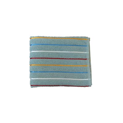 Kit 5 Pano de Copa Bonjour Cozinha Atoalhado Felpudo Azul