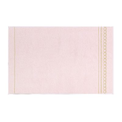 Kit de Toalhas de Banho 5 peças 420g/m² Jeans/Rosa Nude Romance Sonhare Prata