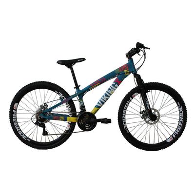 Bicicleta Tuff25 Freeride Aro 26 AZ/AM 21 Vel VikingX