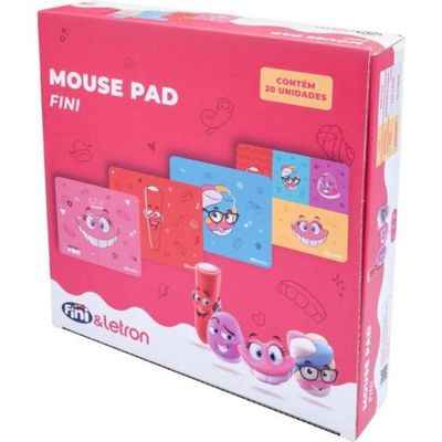 Mouse Pad Slim Letron Fini (caixa C/20 Unidades)