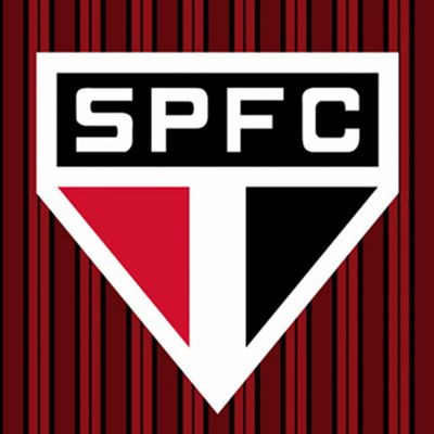 Toalha Praia Buettner Veludo Brasão São Paulo 70cmx140m Vermelho