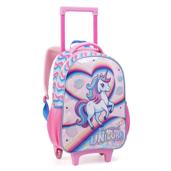 Mochilete Infantil Feminina Unicorn - Seanite