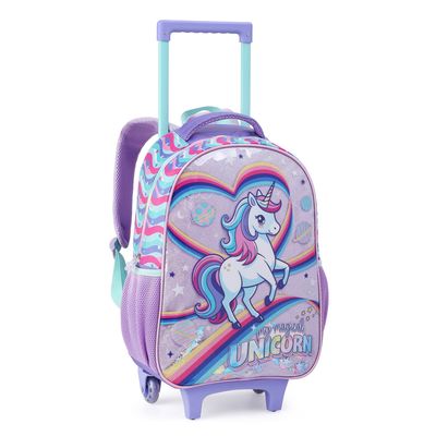 Mochilete Infantil Feminina Unicorn - Seanite