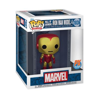 Boneco Funko POP! Deluxe Marvel - Homem de Ferro Traje 4