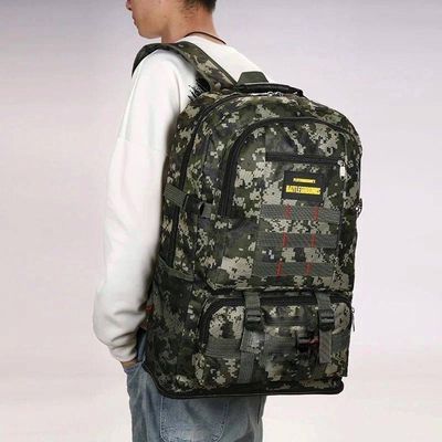 Mochila De Camping Camuflada Impermeável 50l – Resistência e Conforto