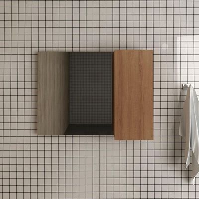 Espelheira Para Banheiro 1 Porta 80Cm Multimóveis Vcr10082