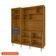 Cozinha Compacta Imperatriz 100% MDF 6 portas 2 Gavetas Freijó e Grafite
