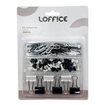 Kit Clips Office 106 unidades CV244907 Loffice Sortido