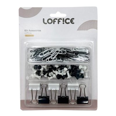 Kit Clips Office 106 unidades CV244907 Loffice Sortido