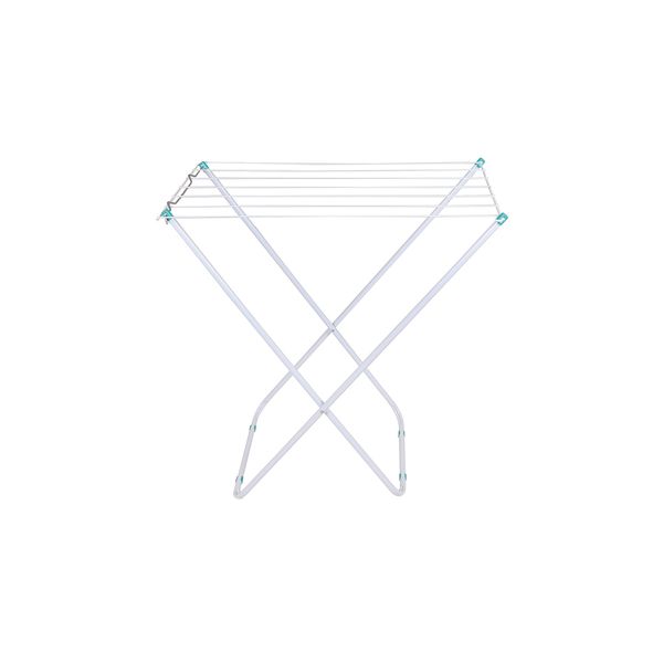 Varal de Chão Mor Slim em Polipropileno Branco 79x42cm