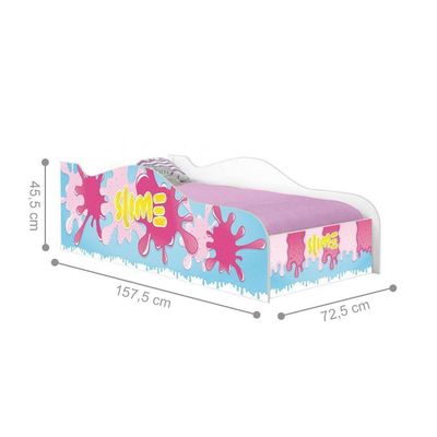 Mini Cama Fun Slime Menina Infantil Com Colchão