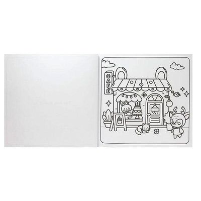 Livro Para Colorir Fluffy Friends Coloring Book 3 Unidades - Todolivro