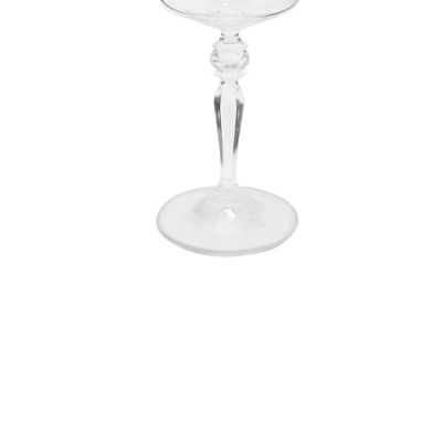 Jogo de taças para água Bohemia Grace em cristal 300ml 6 peças ouro rim