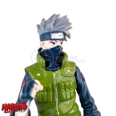 Boneco Action Figure Kakashi Hatake Sharingan 18Cm Naruto