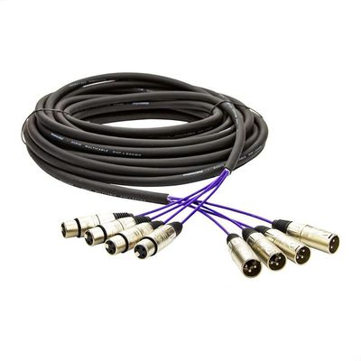 Multicabos Com Conectores Xlr 4 Vias Santo ângelo 2 Metros