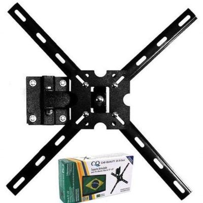 Suporte Articulado + Antena Sinal Digital Tv 3 Movimentos