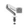 Suporte De Monitor Articulado Mecanico 17 A 32" - Cinza E Branco - Sm-051cb