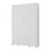 Guarda-roupa Infantil 122cm 4 Portas E 2 Gavetas Dengo Multimóveis Mp4438 Branco Branco