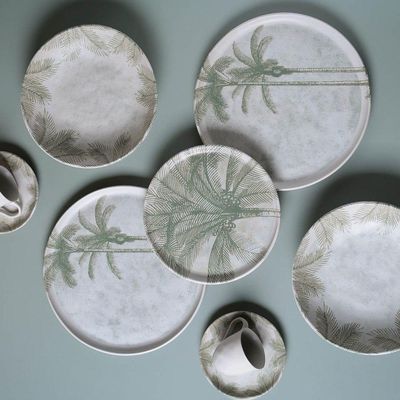Conjunto De Xícara De Cafezinho Com Pires 06 Peças Bio Tropicália Porto Brasil