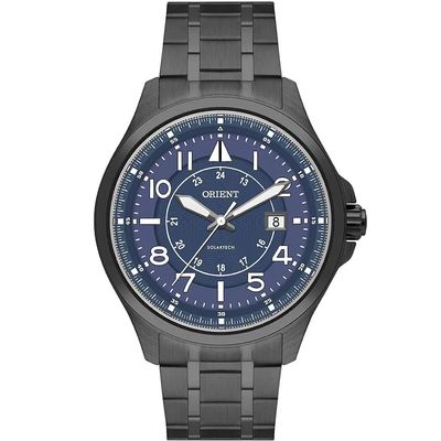 Relógio Orient Masculino Ref: Mpss1053 D2px Casual Solar Black