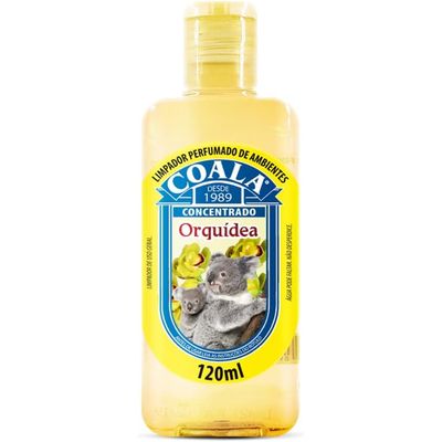 Kit 3 Desinfetante Concentrado de Ambiente 120ml Coala Orquídea