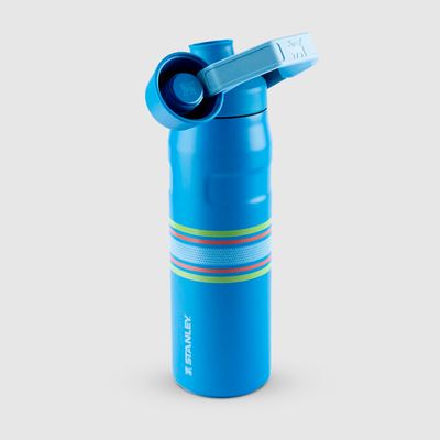 Garrafa Térmica Aerolight Fast Flow Varsity Azure Stripes 710ml - Stanley R8482