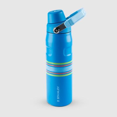 Garrafa Térmica Aerolight Fast Flow Varsity Azure Stripes 710ml - Stanley R8482