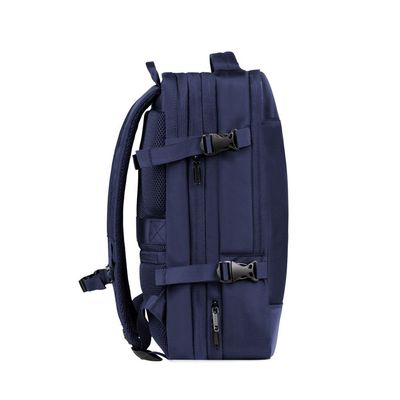 Mochila de Viagem Grande Expansível Explore Azul Marinho G / Azul