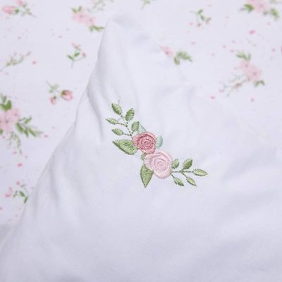 Kit de Fronhas Para Bebês 40x28cm Estampa Primavera Papi